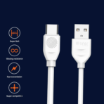 UNIX UX-90 Type-C Fast Charging Cable 25W for Android & USB-C Devices - Image 3
