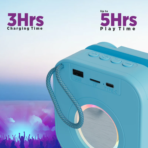 UNIX GEO 8W Portable Wireless Speaker - Image 6