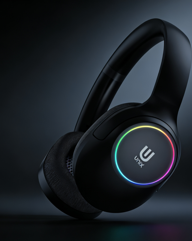 Feel Every Beat. Hear Every Detail. _ Experience studio-grade sound with Unix Headphones — deep bass, crystal clarity, and all-day comfort